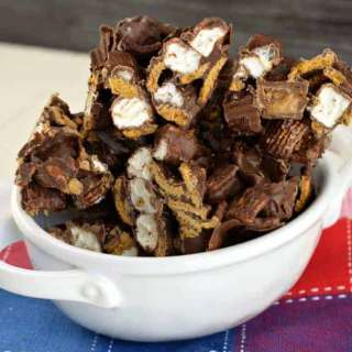 No Bake Peanut Butter S'mores Bars Recipe