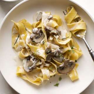 Pappardelle Pasta With Mushrooms Recipe