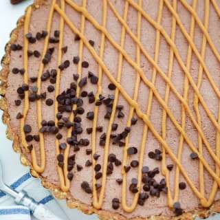 No Bake Vegan Peanut Butter Pie