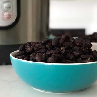 Instant Pot Black Beans [No Soak]