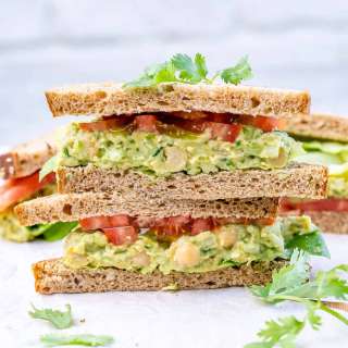 Chickpea Avocado Sandwich Recipe