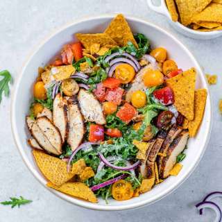 Healthy Chicken Taco Salad