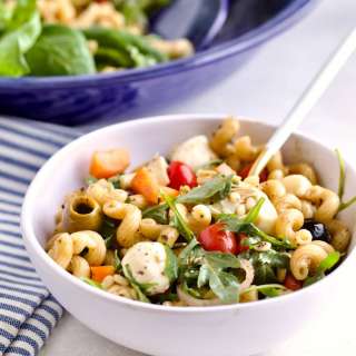 Antipasto Pasta Salad Recipe (with Italian Dressing)