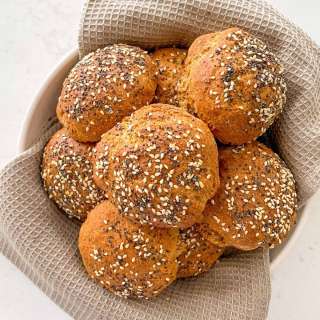 Whole Wheat Vegan Burger Buns