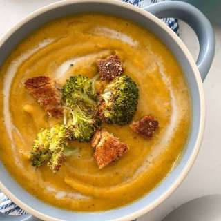 Broccoli Sweet Potato Soup
