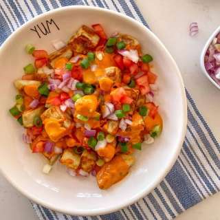 Almost Healthy Vegan Poutine