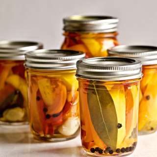 Pickled Italian Vinegar Peppers Recipe