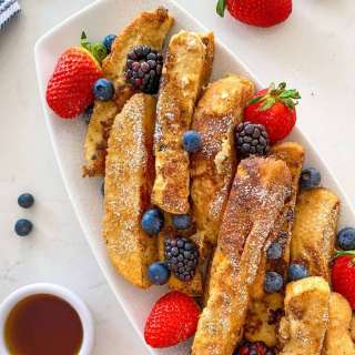 Vegan French Toast Sticks