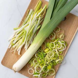 How to Cut Leeks