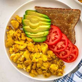 Silken Tofu Scramble