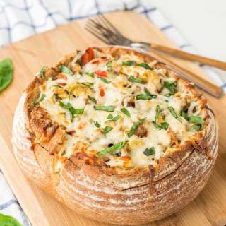 Cheesy Italian Breakfast Bowl
