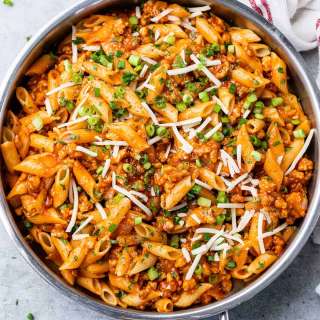 Chicken Enchilada Pasta