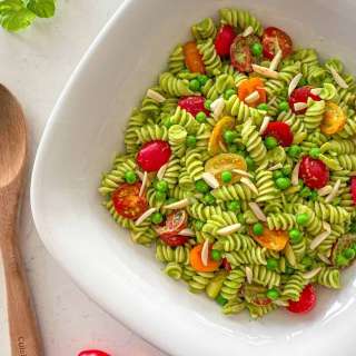 Vegan Pesto Pasta Salad