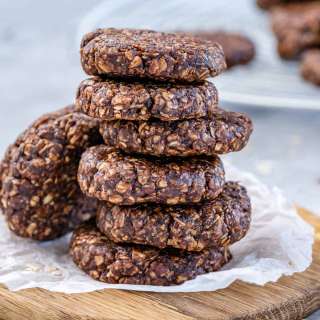 No-Bake Chocolate Oatmeal Cookies