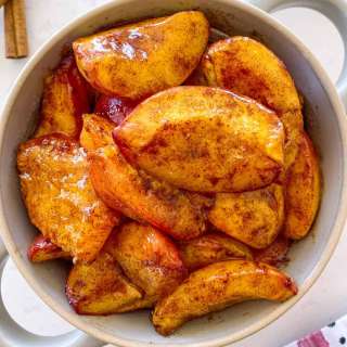Air Fryer Peaches [With Oven Instructions]
