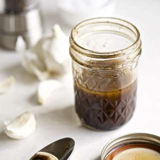 Italian Balsamic Garlic Dressing