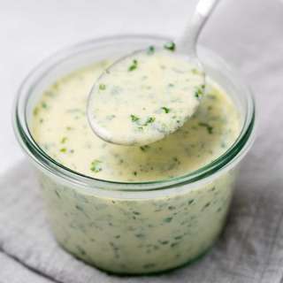 Homemade Creamy Cilantro Lime Dressing
