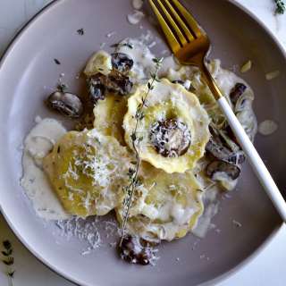 Mushroom Ravioli Cream Sauce Recipe