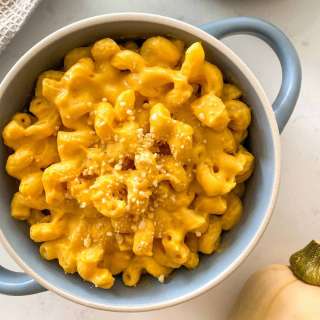 Vegan Butternut Squash Mac & Cheese [Oil Free]
