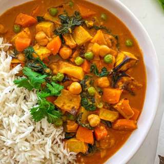 Butternut Squash and Chickpea Curry