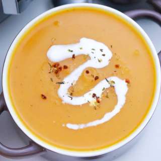 Instant Pot Butternut Squash Soup (Or Stove Top)