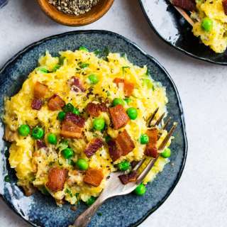 Spaghetti Squash Carbonara