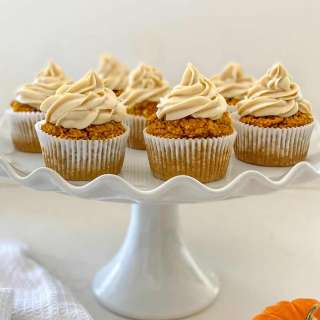 Healthy Vegan Pumpkin Cupcakes