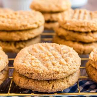 3 Ingredient Peanut Butter Cookies