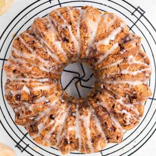 Apple Cake with Honey Glaze