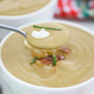 Creamy Vegan Chestnut Soup