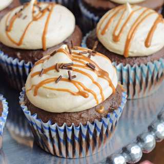 Chocolate Biscoff Cupcakes