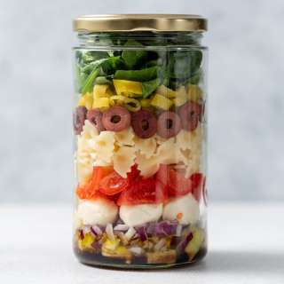 Vegetarian Italian Pasta Salad