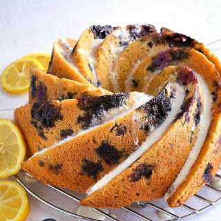 Lemon Blueberry Bundt Cake Recipe