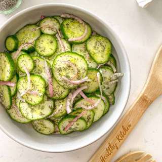 Vegan Cucumber Salad