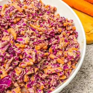Oil Free Vegan Coleslaw