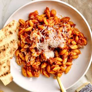 Malloreddus alla Campidanese (Sardinian Pasta with Sausage)