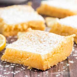 Gooey Lemon Cake Bars