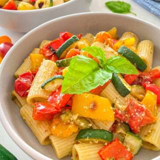 Pesto Pasta with Veggies