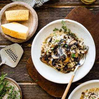 Creamy Mushroom Risotto