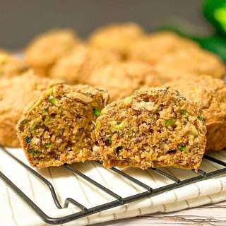 Healthy Vegan Zucchini Muffins