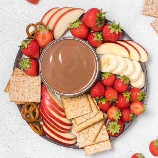 Greek Yogurt Chocolate Fruit Dip