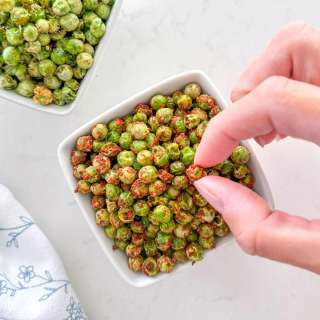 Air Fryer Peas (Two Flavours)