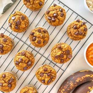 Pumpkin Banana Muffins