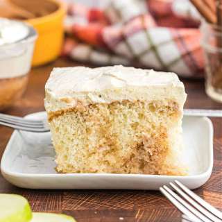 Apple Pie Poke Cake