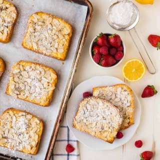 Bostock with Lemon and Almonds
