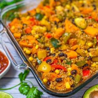 Vegan Enchilada Casserole