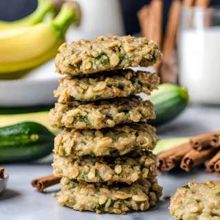 Vegan Zucchini Cookies [Oatmeal]