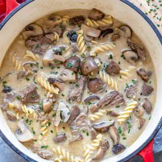 Beef Stroganoff Soup