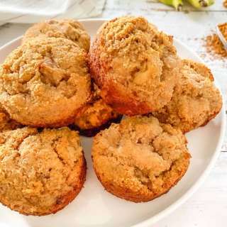 Almond Flour Banana Bread Muffins