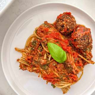 Vegan Baked Spaghetti